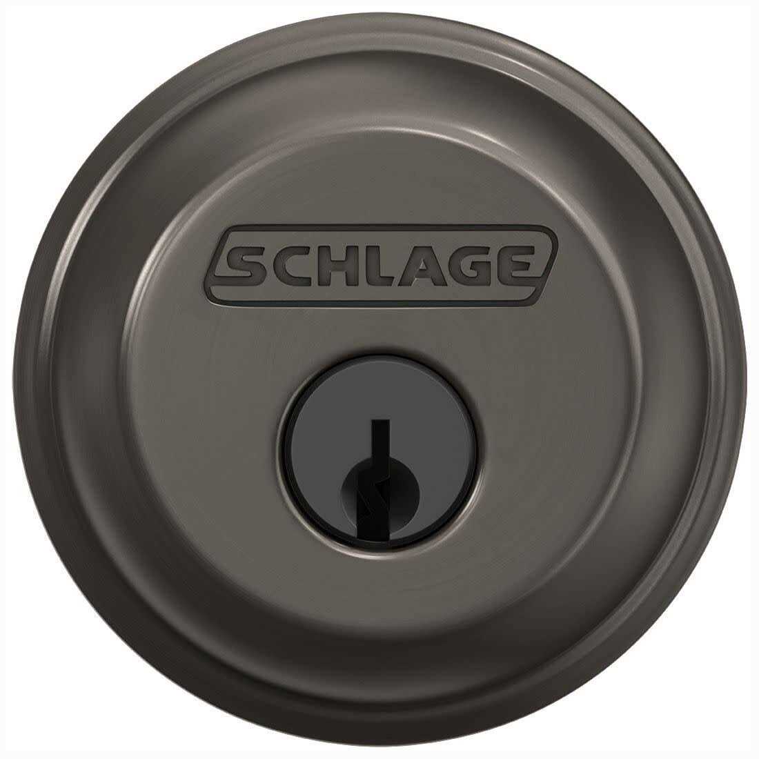 Schlage B571 One Sided Deadbolt with in Use Indicator - Zenithce