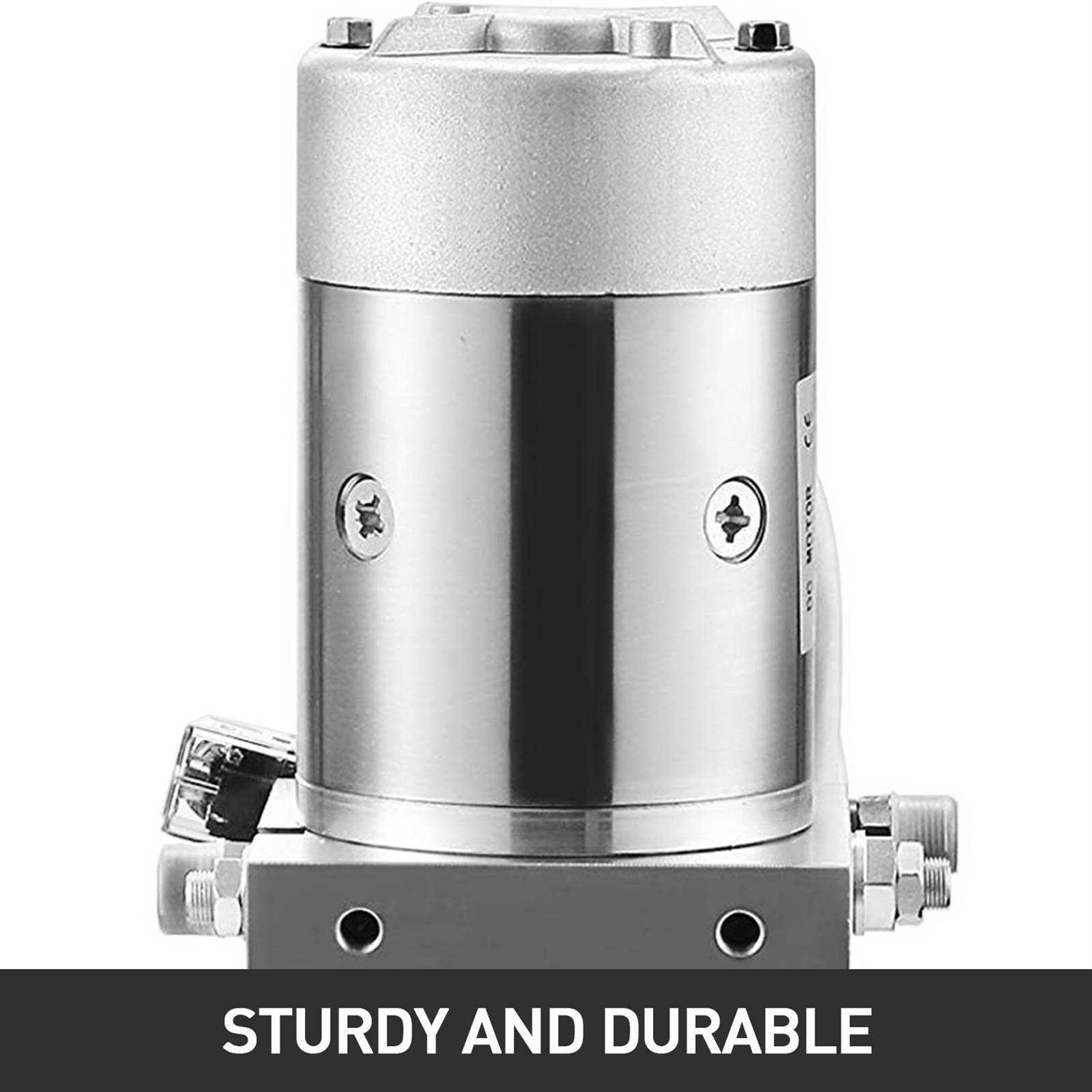 VEVOR 4 Quart Acting Hydraulic Pump Dump Trailer Plastic 4LCZYYBSL - Zenithce