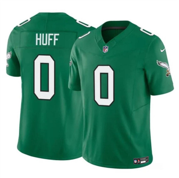Philadelphia Eagles #0 Bryce Huff Kelly Green 2024 F.U.S.E. Vapor Untouchable Limited Stitched Jersey - Zenithce