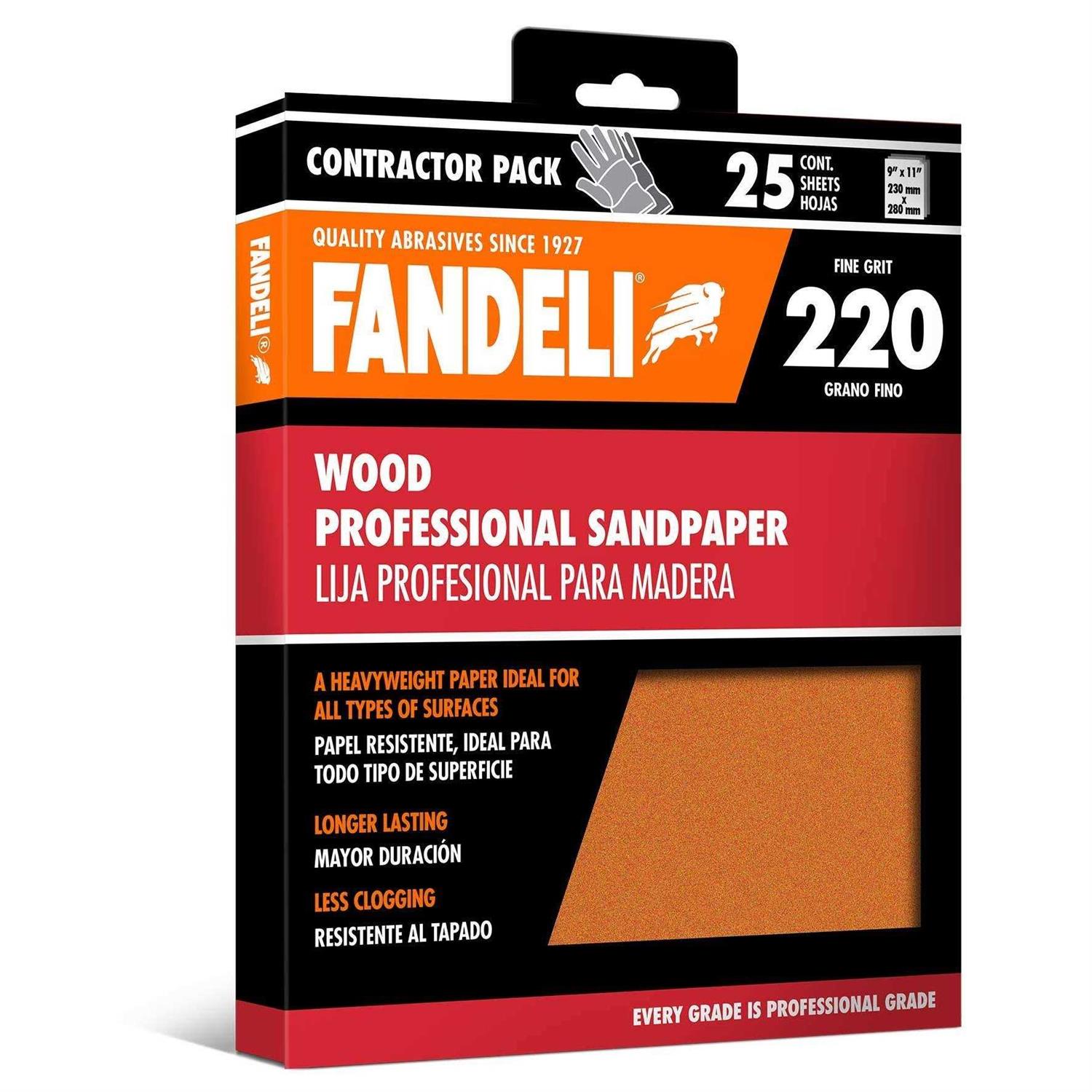 Fandeli Grit Multipurpose Sandpaper Sheets - Zenithce