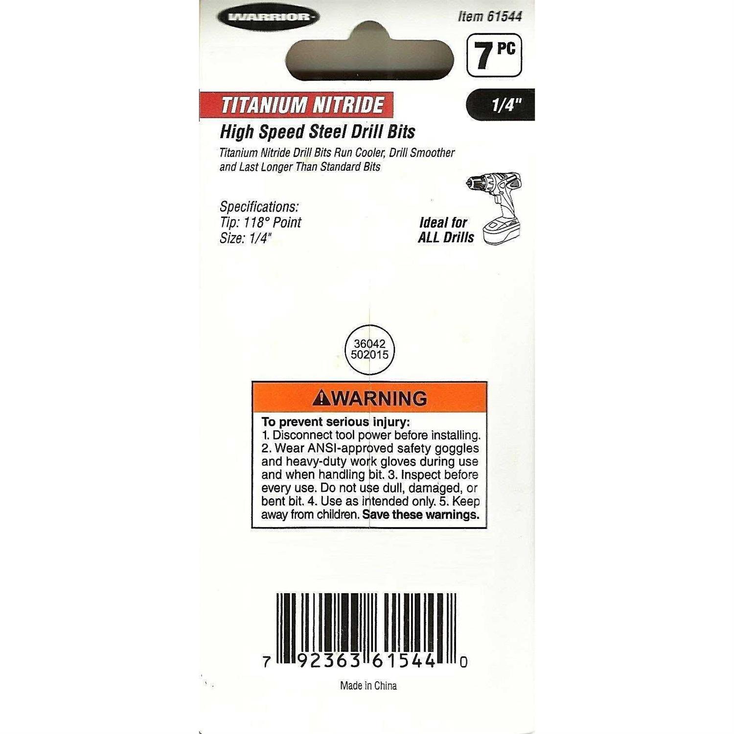 Warrior 1/2 in. Six Flute Countersink - Zenithce