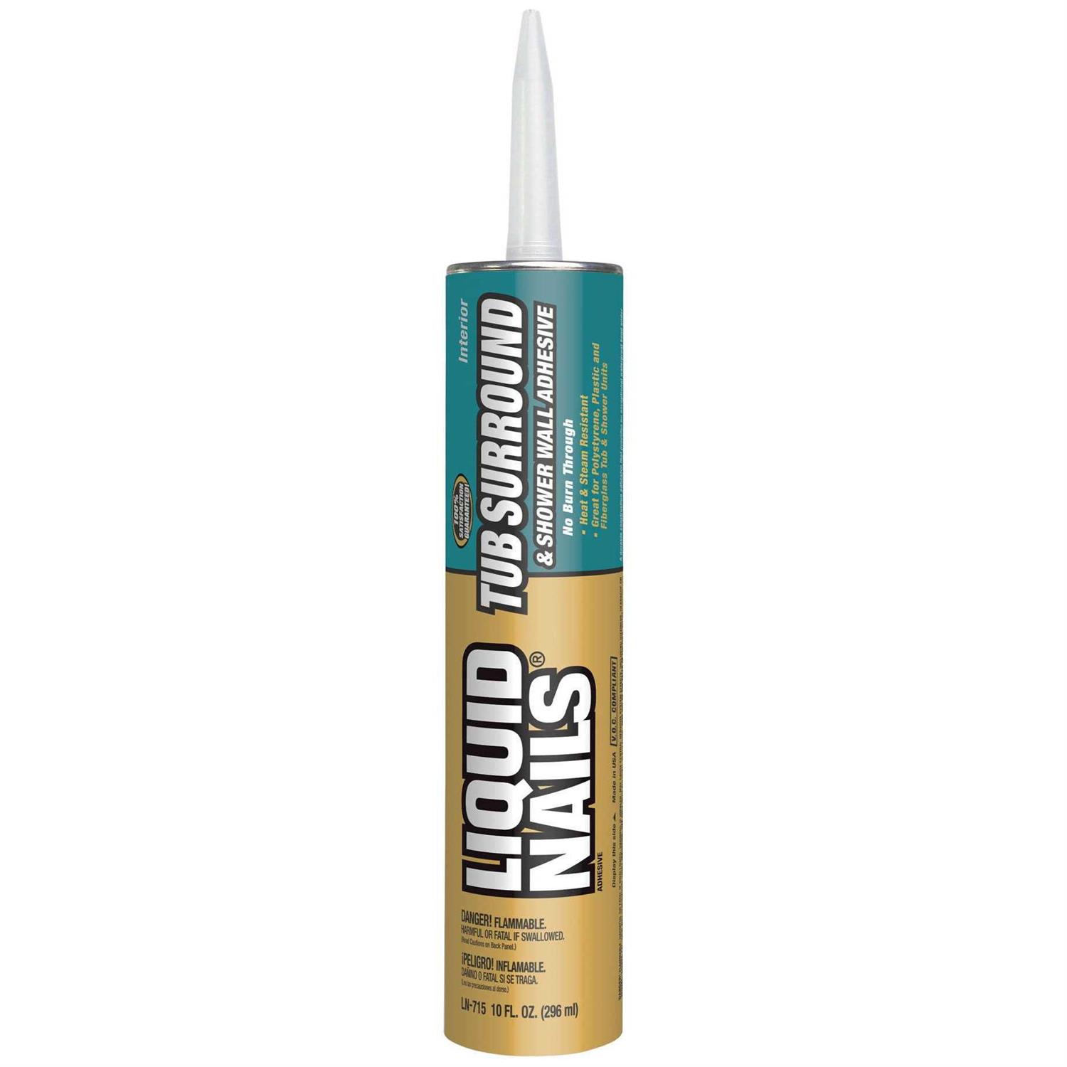 Liquid Nails Tub Surround & Shower Adhesive - Zenithce