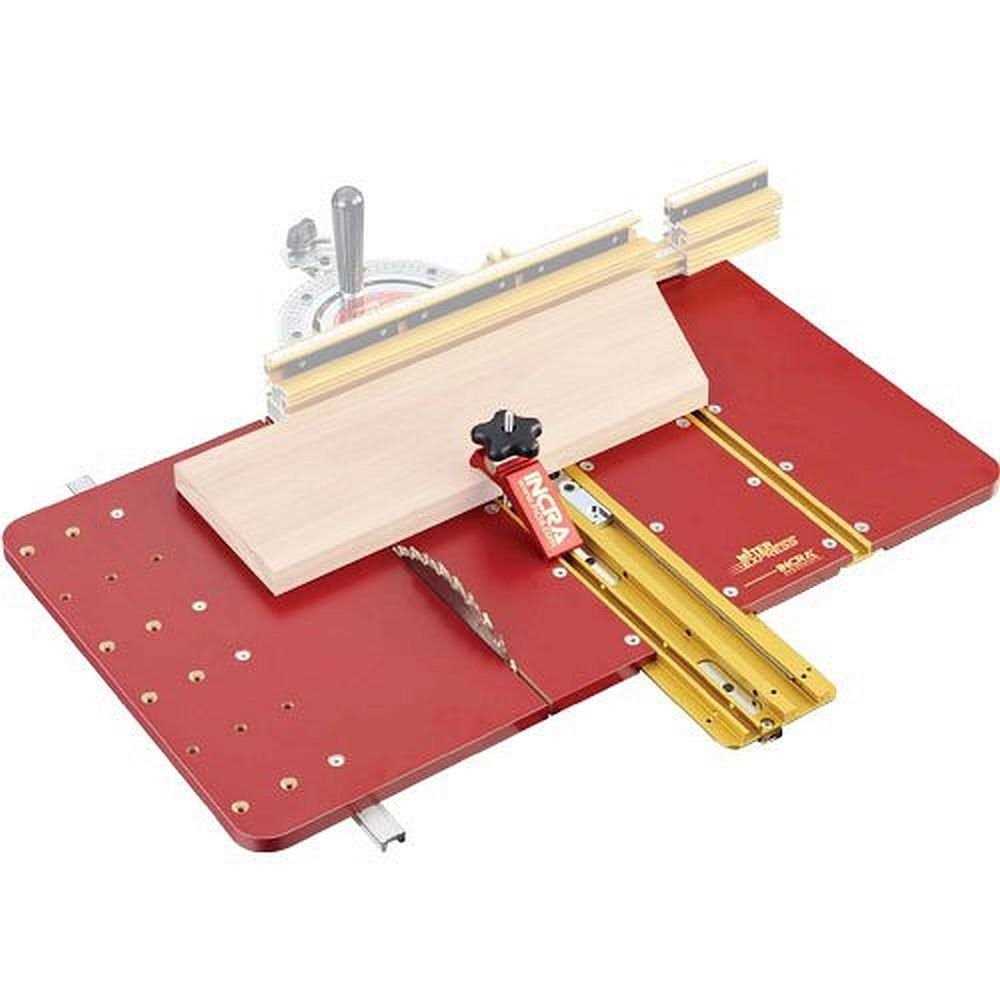 Incra Miter 5000 Table Saw Miter Gauge with Sled and Telescoping Fence MITER5000 - Zenithce