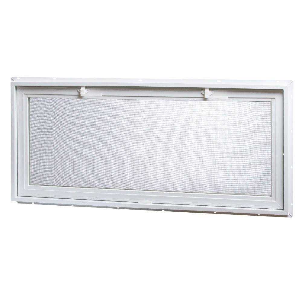 TAFCO Windows 46 in. x 21 in. Large Hopper Ranch Vinyl Window - Zenithce