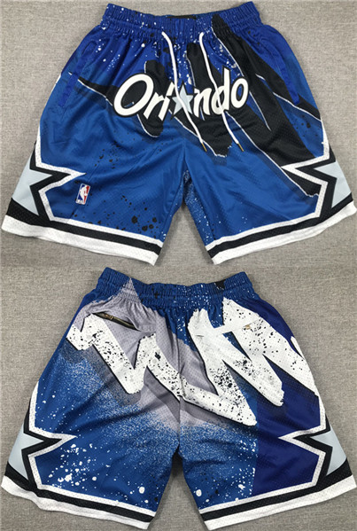 Orlando Magic Blue Shorts(Run Small) - Zenithce