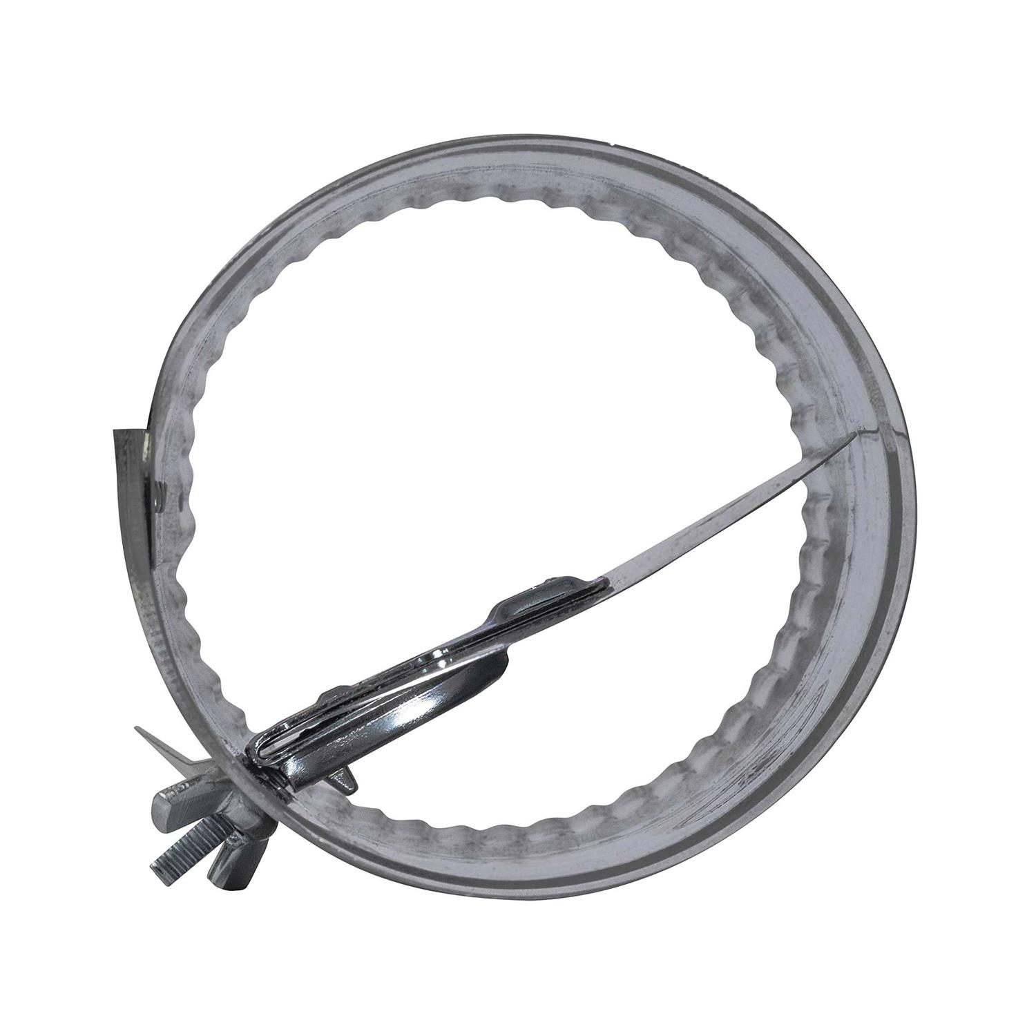 The Sheet Metal Kid 4-in HVAC Duct Manual Volume Damper with Sleeve - Zenithce