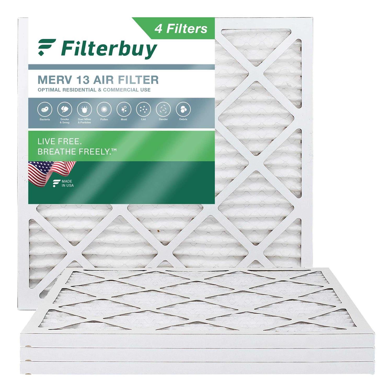 Filterbuy 20x20x1 Air Filter MERV 13 - Zenithce