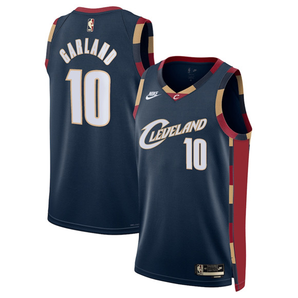 Cleveland Cavaliers #10 Darius Garland Navy 2025 Classic Edition Stitched Jersey - Zenithce