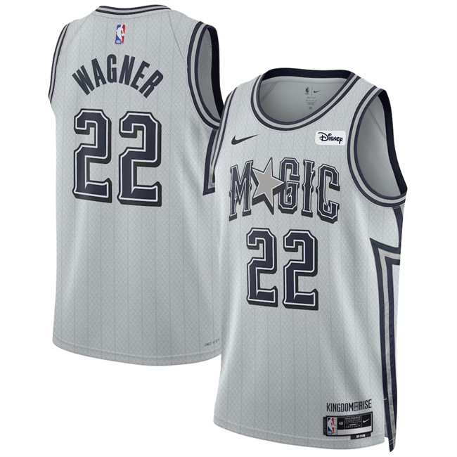 Orlando Magic #22 Franz Wagner Silver 2024-25 City Edition Stitched Jersey - Zenithce