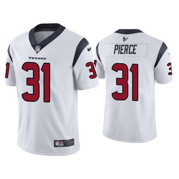Houston Texans #31 Dameon Pierce White Vapor Untouchable Limited Stitched Jersey - Zenithce