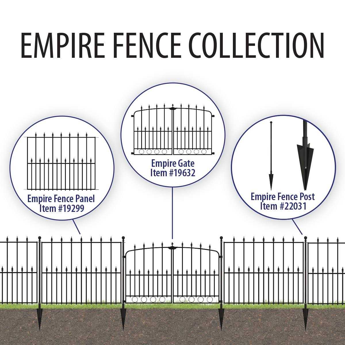 No Dig Decorative Wire Garden Fence Blk 838175 - Zenithce
