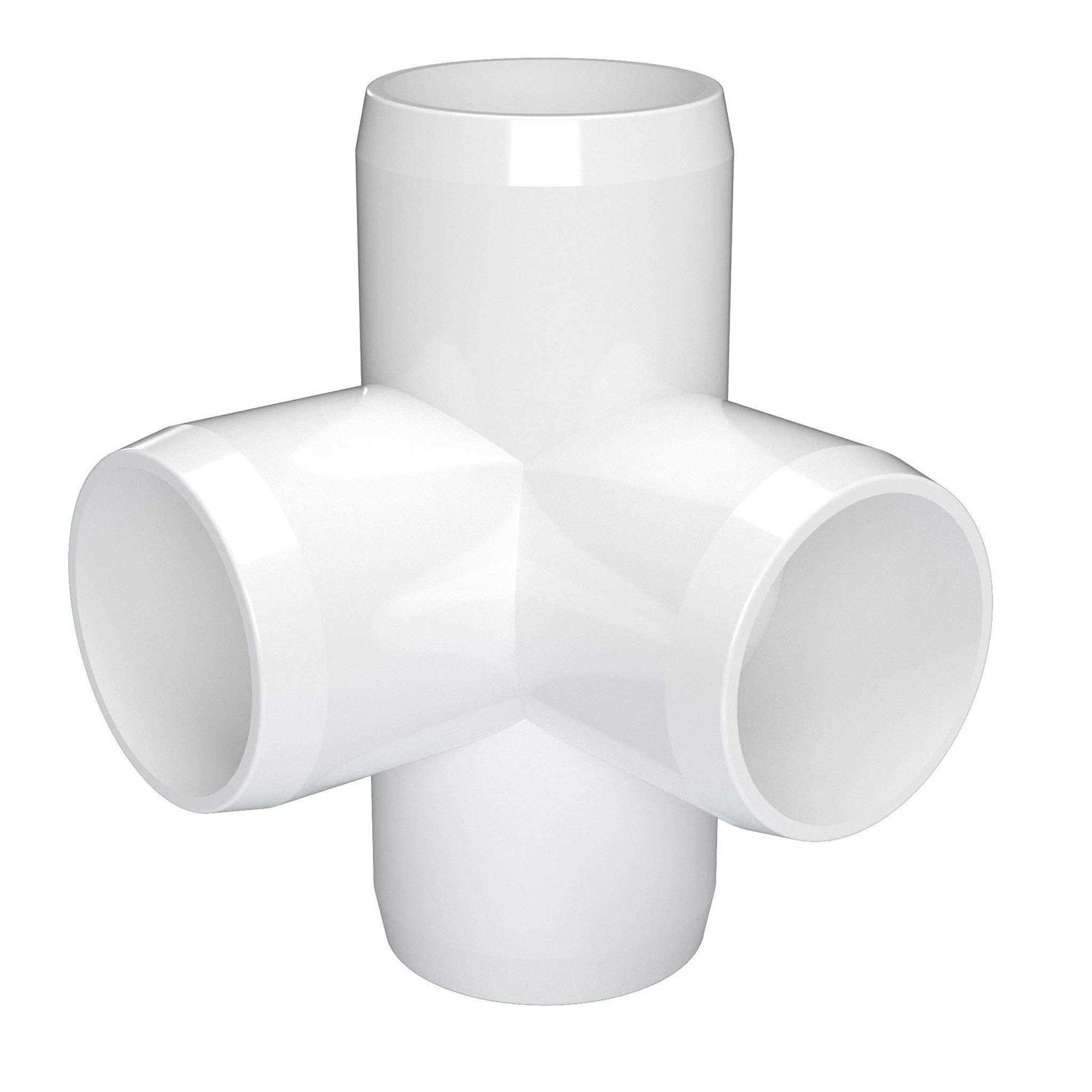 Formufit 1-1/4 in. x 40 Pipe Clamp Schedule 40 Rigid PVC Material Clip - Zenithce