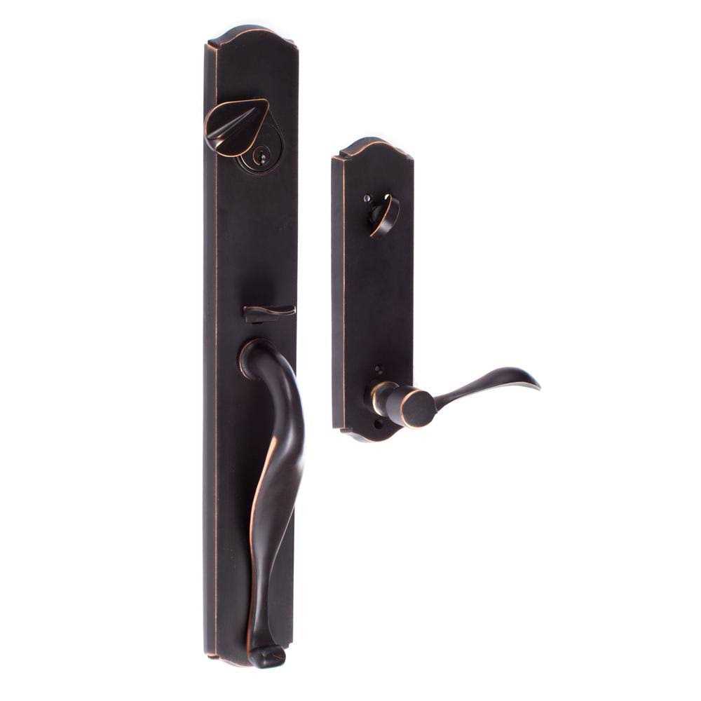 Sure-Loc Hardware SHR-RD1  12 Inch 2-sided Round Shower Door Handle - Zenithce