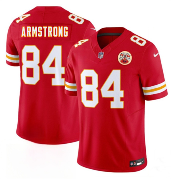 Kansas City Chiefs #84 Andrew Armstrong Red 2026 F.U.S.E. Vapor Untouchable Limited Stitched Jersey - Zenithce