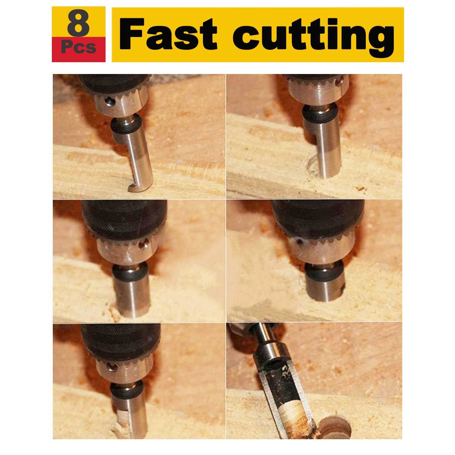 Rocaris 40 Pack 1 inch Abrasive Wheel Buffing Polishing Wheel Set For Rotary Tool - Zenithce