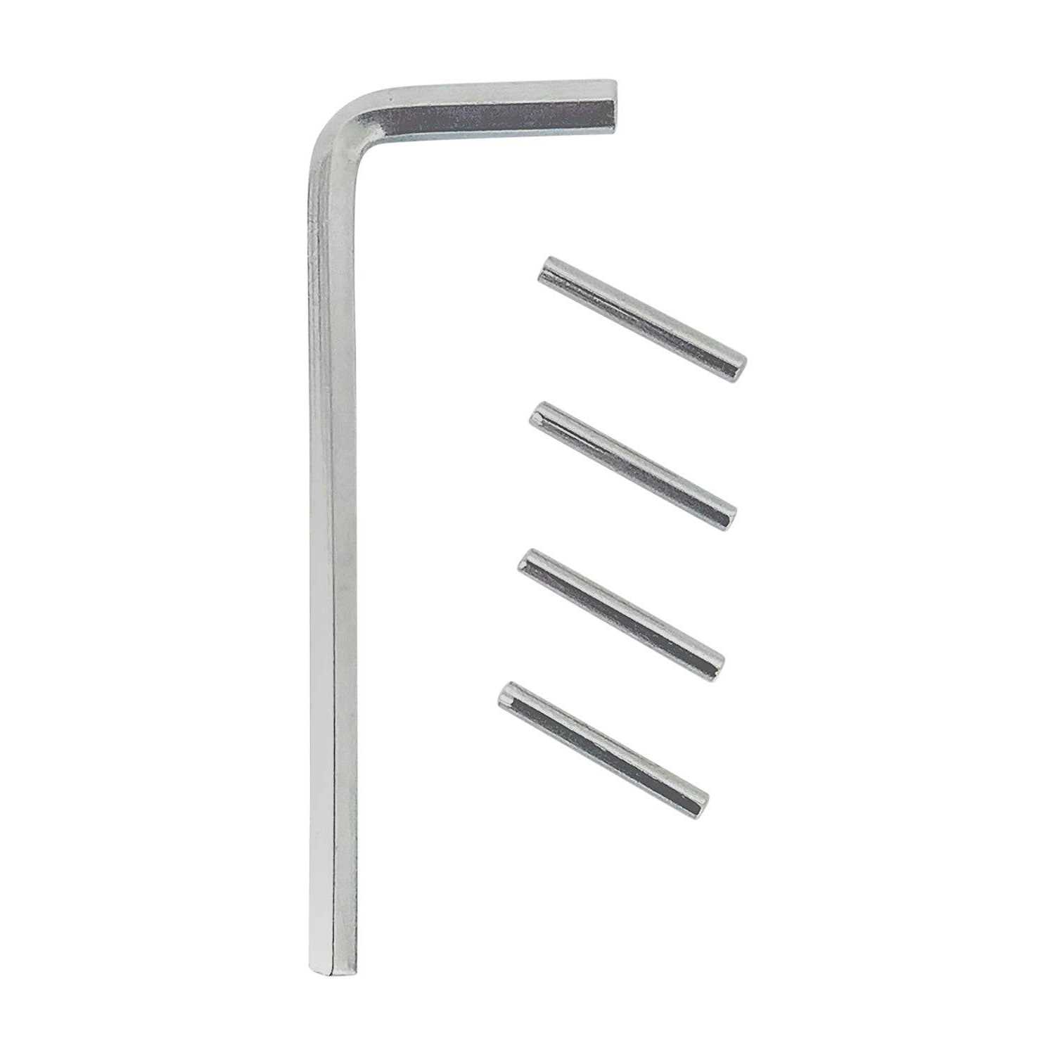 Hinge Outlet Satin Nickel Machine Screws for Door Hinges - Zenithce