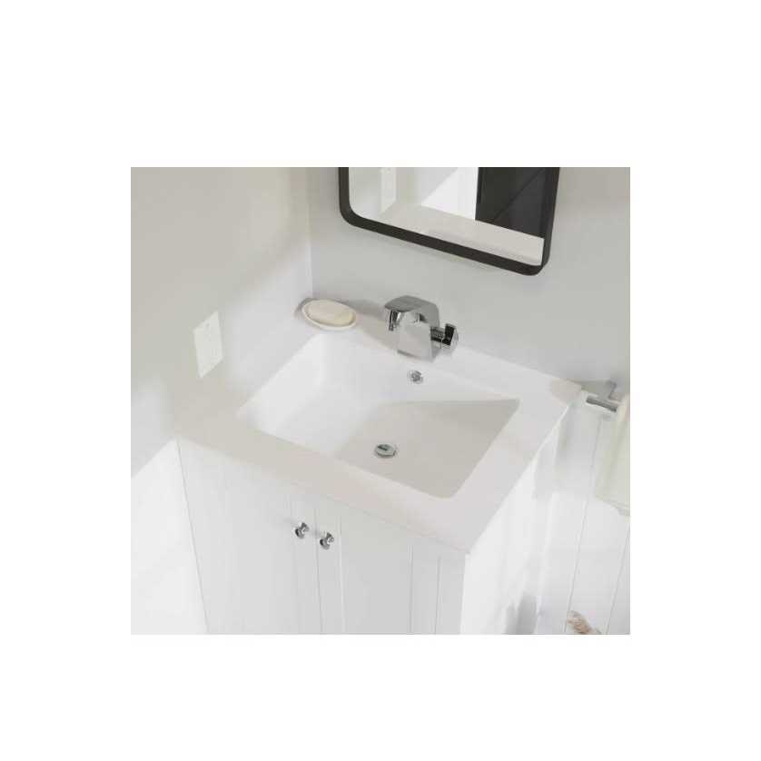 Swiss Madison Voltaire 25 Vanity Top Sink with Single Faucet Hole - Zenithce