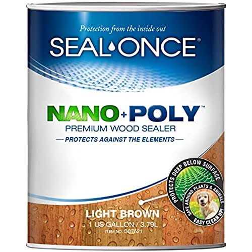 Seal-Once Nano Penetrating Wood Sealer - Zenithce