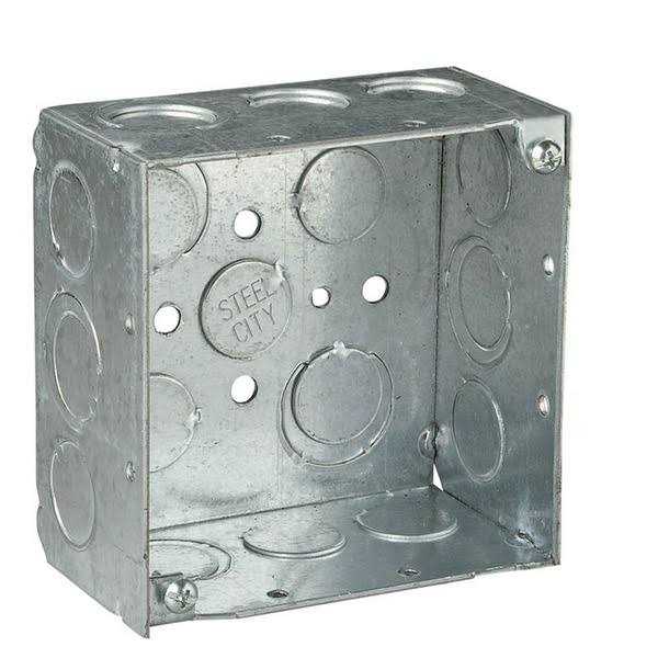 Raco Square Steel Box Cover 902C - Zenithce