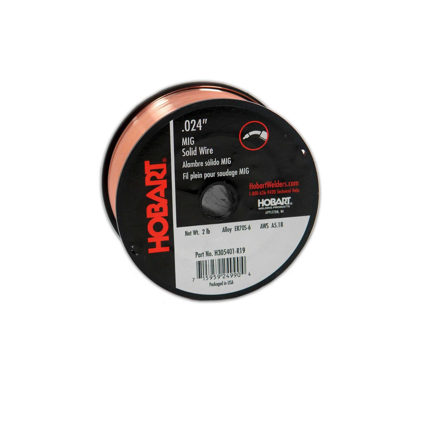 Hobart ER 70S-6 Carbon Steel Solid Welding Wire - Zenithce