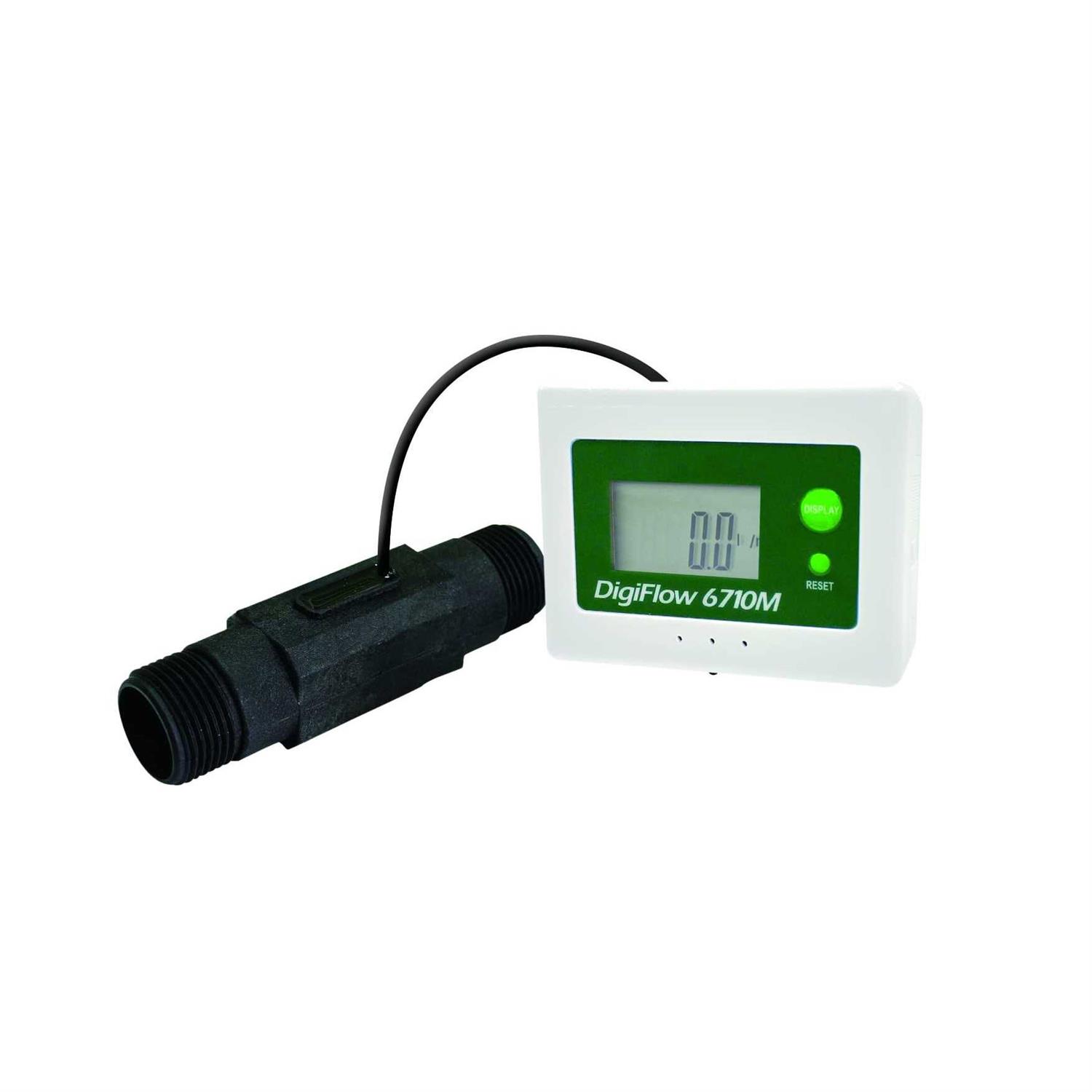 Savant Flow Totalizer and Flow Rate Meter NPT for Water Filter - Zenithce