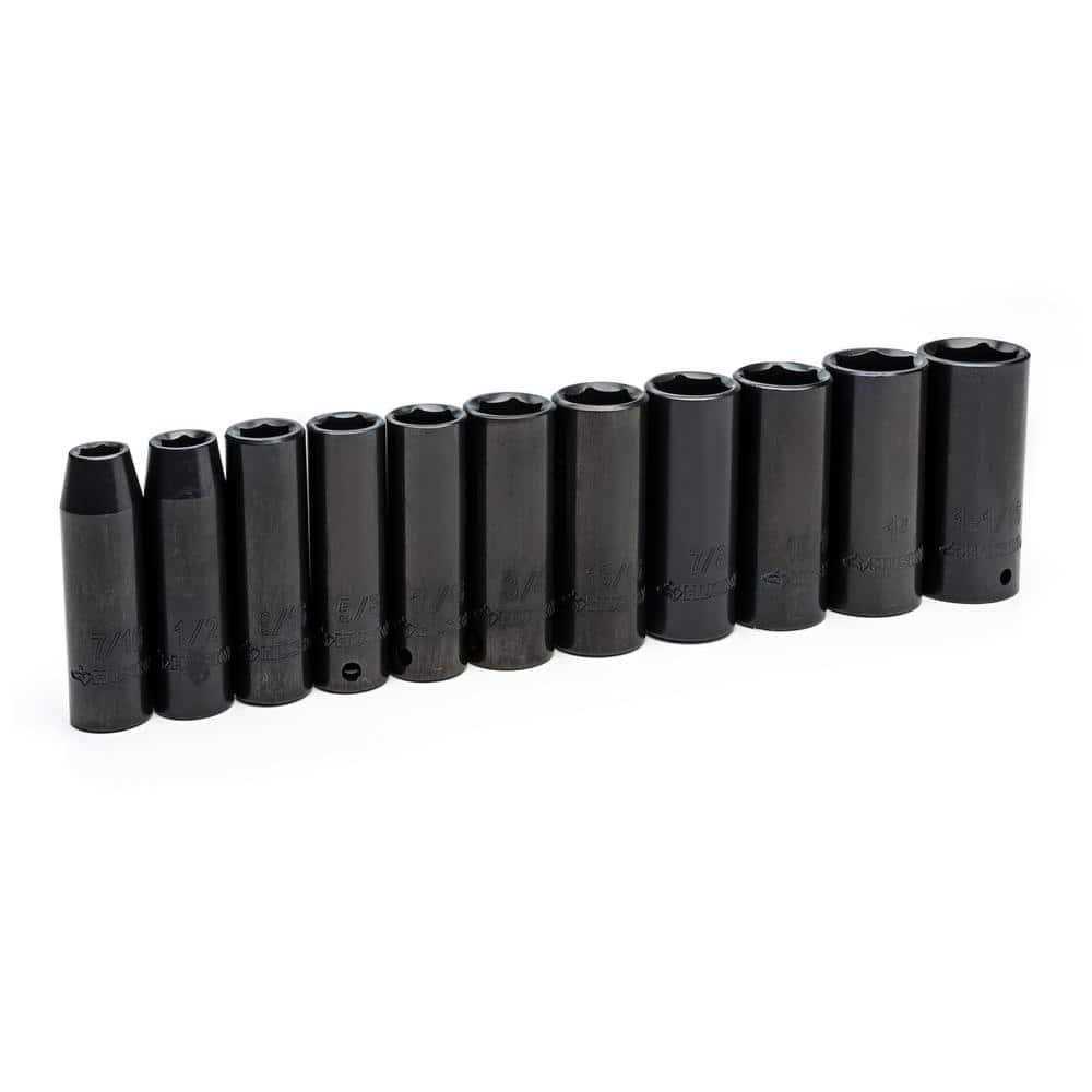 Husky 1/2 in. Drive 6-Point Impact Socket Set - Zenithce