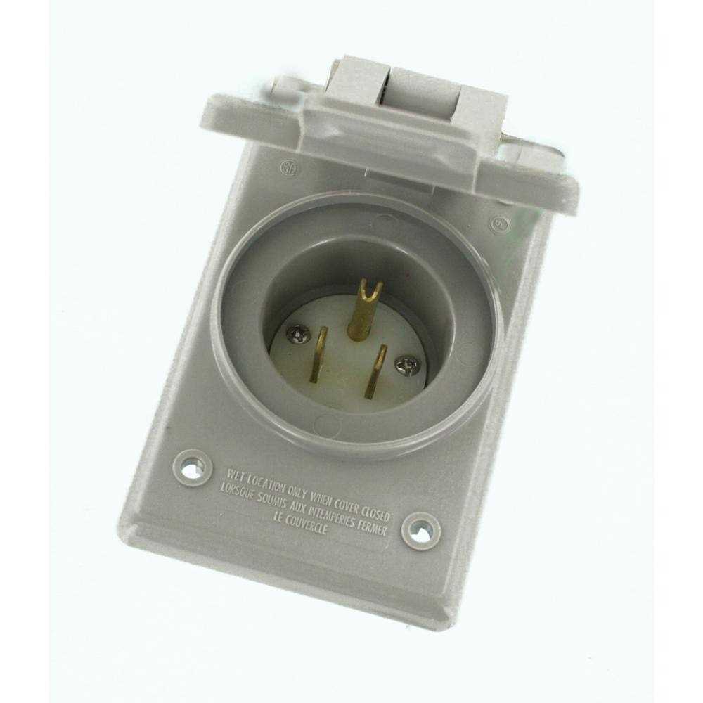 Leviton 5266-C Straight Blade Plug - Zenithce