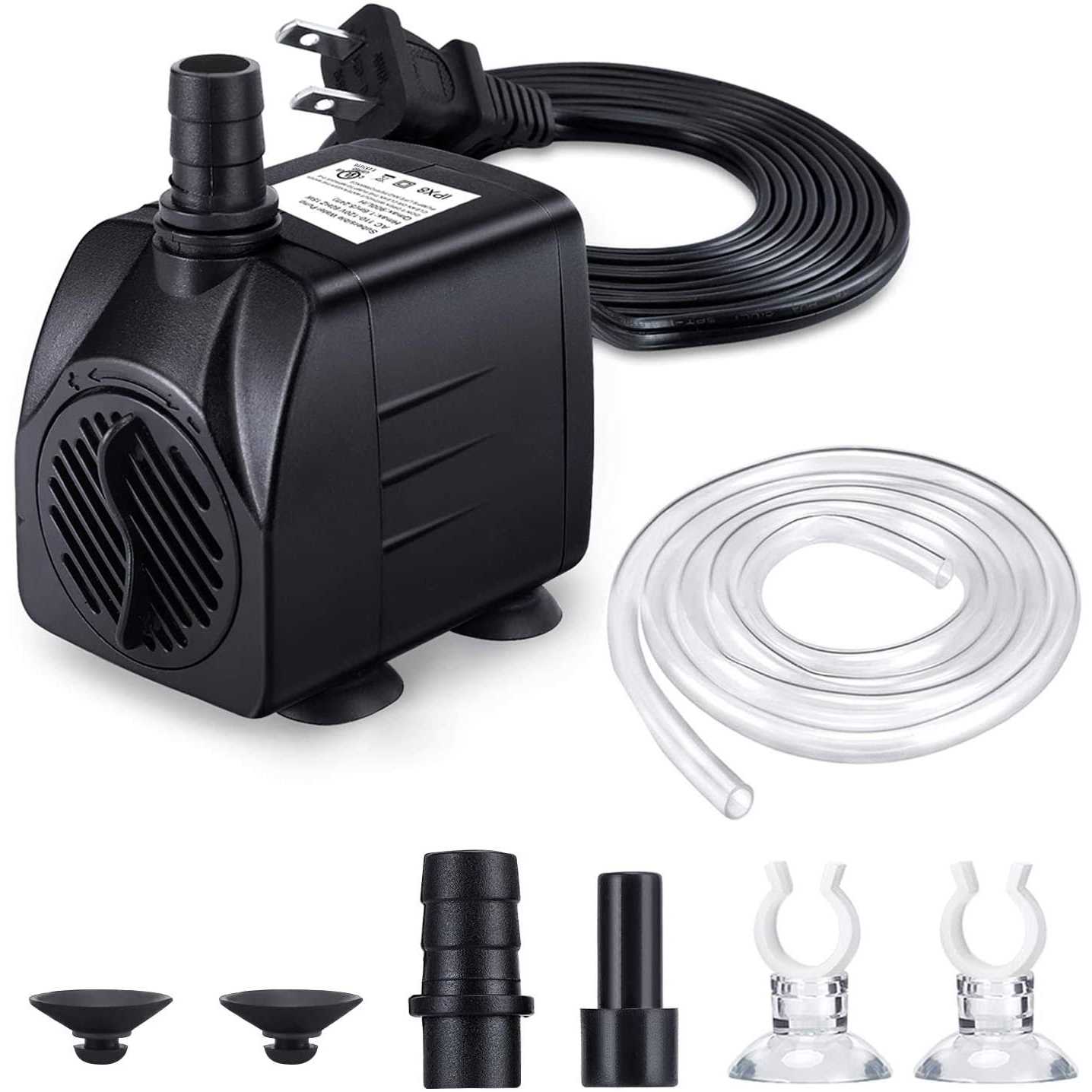 Cwkj Fountain Pump 80gph Water Fountain Pump - Zenithce