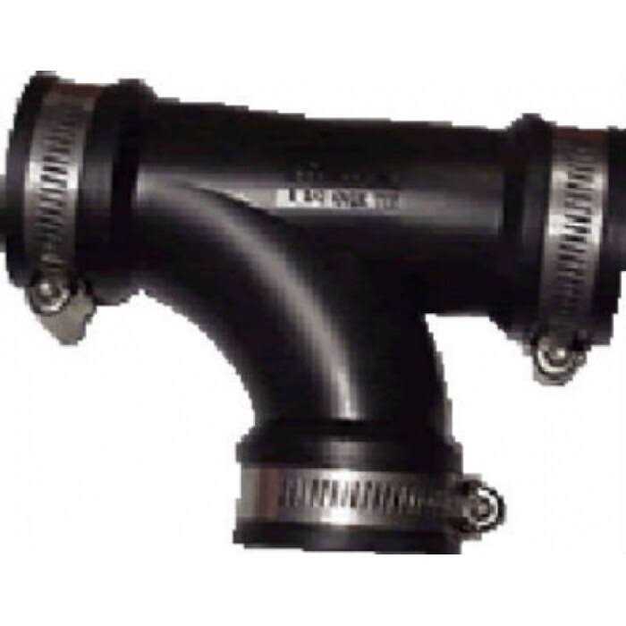 Fernco 4 ICON RC Pushfit DWV Coupling Sheared Off Pipe Connector with Shielded Coupler, Plastic, Cast Iron and Copper - Zenithce
