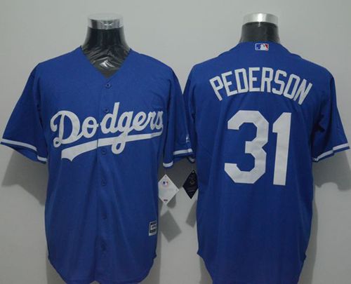Dodgers #31 Joc Pederson Blue New Cool Base Stitched Jersey - Zenithce