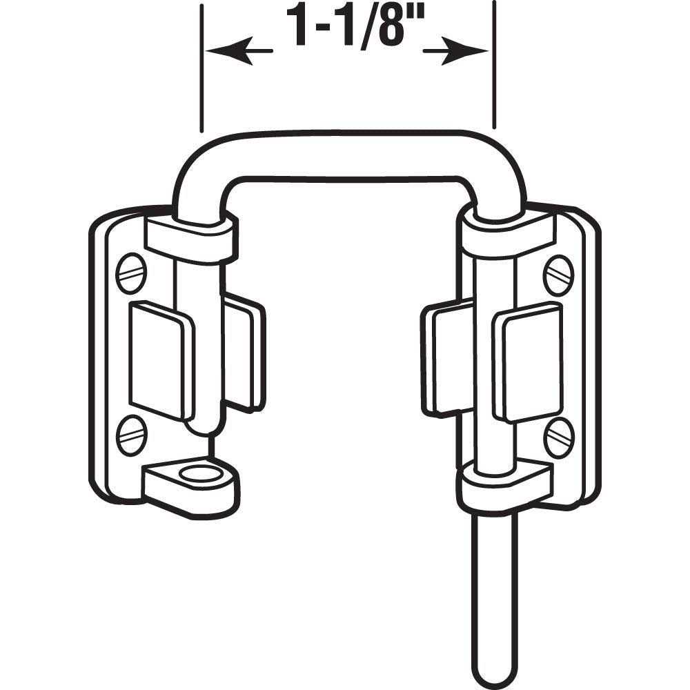 Prime-Line U 9552 Door Reinforcer For 1-3/4 in. Doors - Zenithce