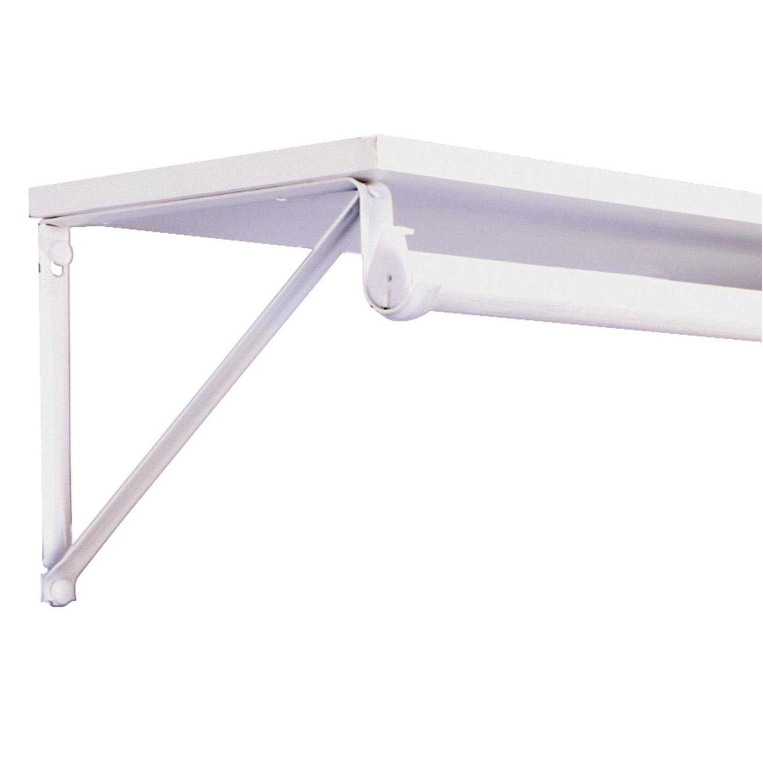 Knape & Vogt RP-0044-BWT Shelf/Rod Bracket - Zenithce