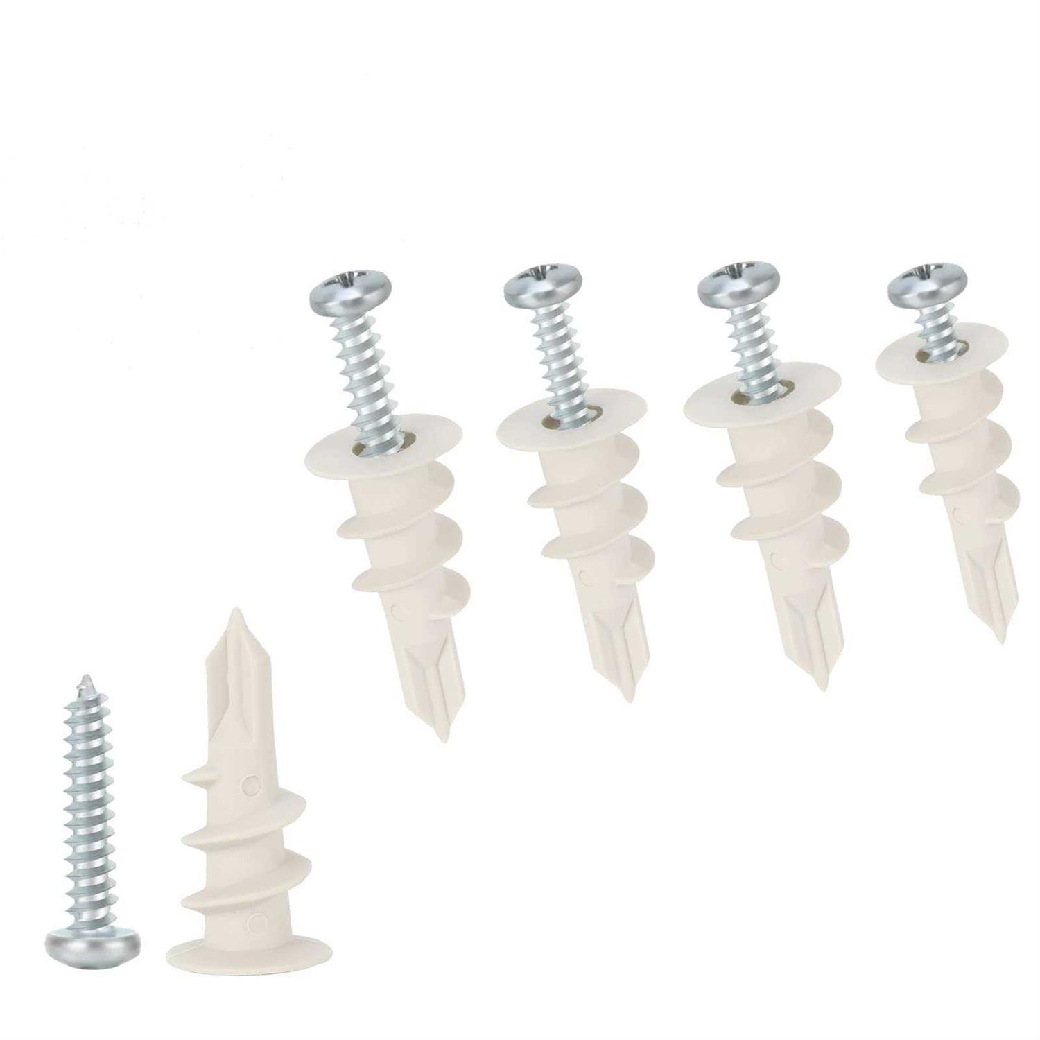 Self Drilling Drywall Plastic Anchors with Screws - Zenithce