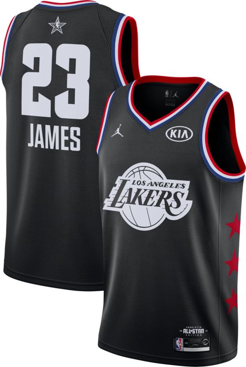 Jordan 2019 All-Star Game #23 LeBron James Black Dri-FIT Swingman Jersey - Zenithce