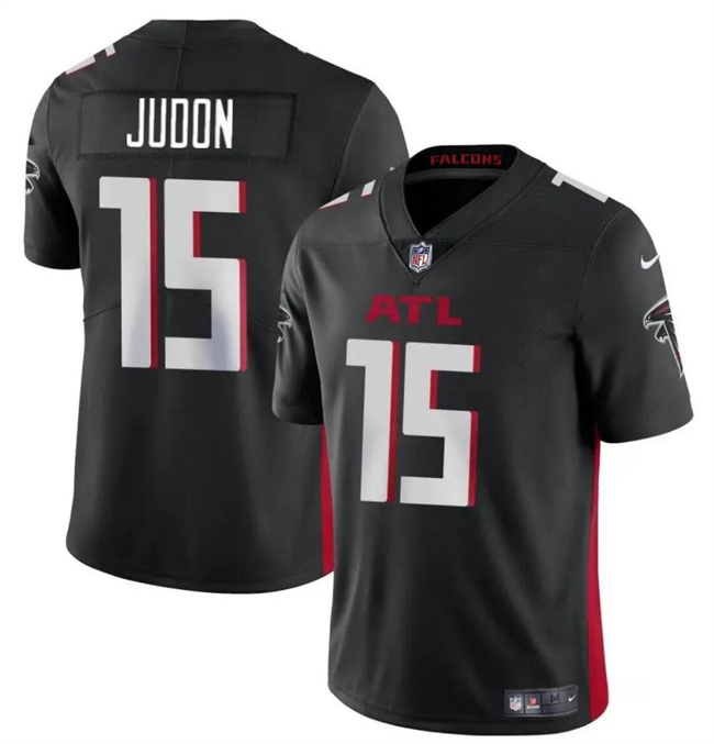 Atlanta Falcons #15 Matthew Judon Black Vapor Untouchable Limited Stitched Jersey - Zenithce