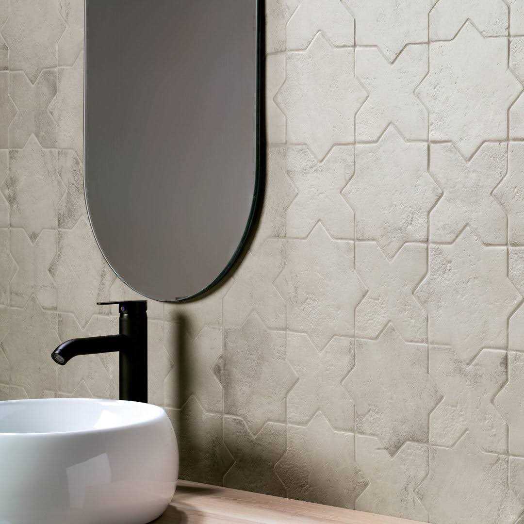 Ivy Hill Tile Tripoli Star-Crossed 6.1 in. x 11.9 Terracotta Look Porcelain Floor and Wall Tile - Zenithce
