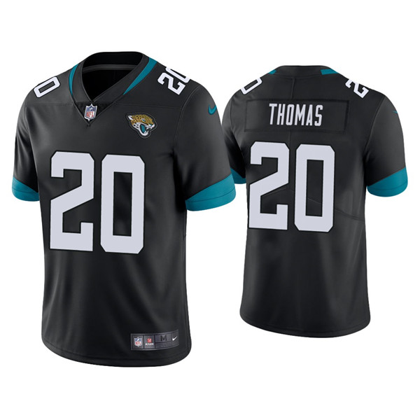 Jacksonville Jaguars #20 Daniel Thomas Black Vapor Untouchable Limited Stitched Jersey - Zenithce