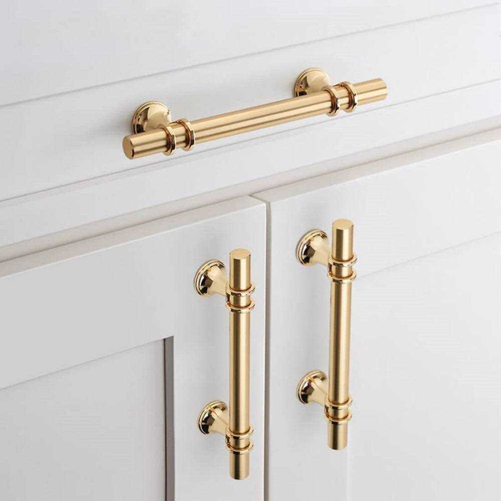 Goldenwarm Drawer Pulls and Cabinet Knobs Luxurious Zinc Alloy - Zenithce