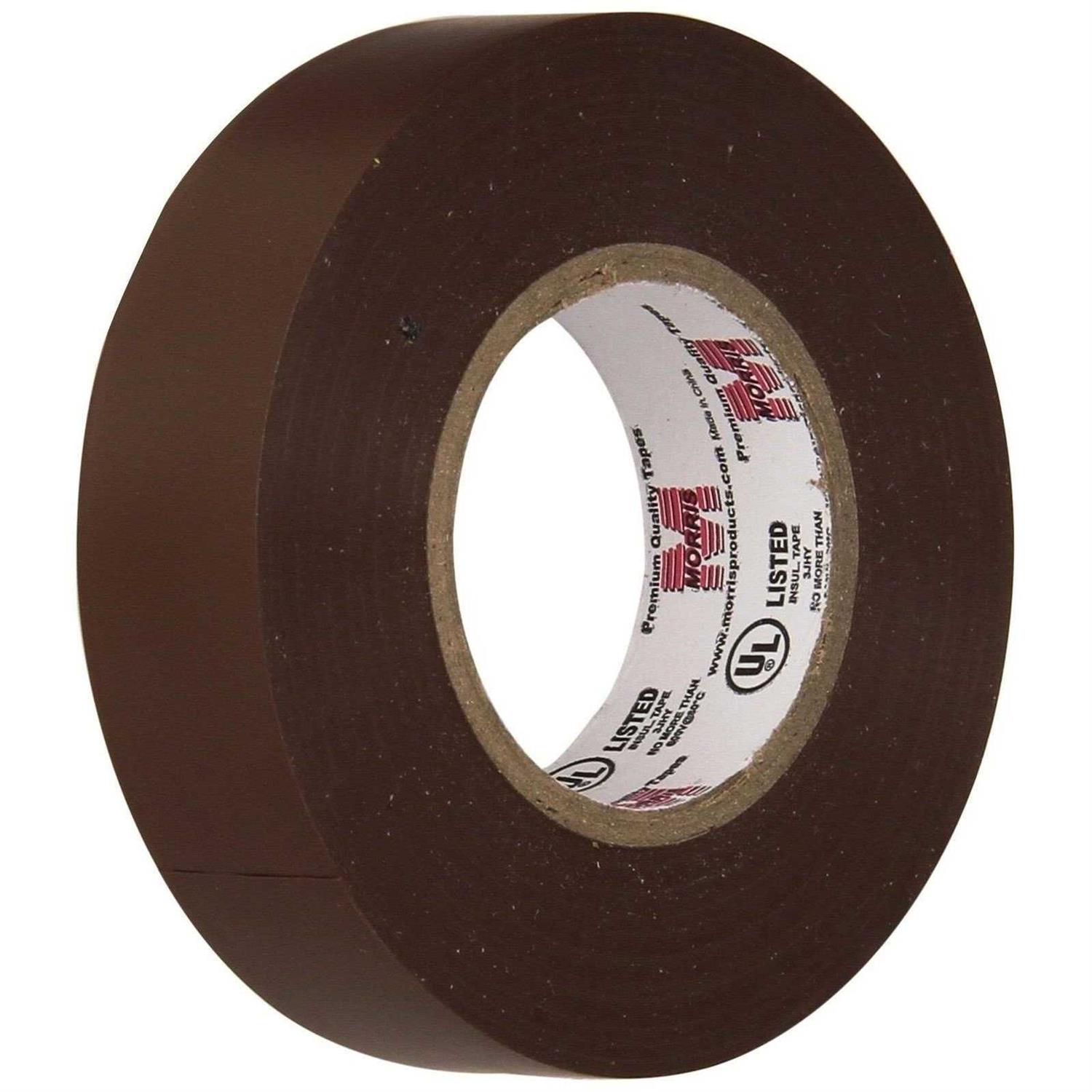 Morris Vinyl Plastic Electrical Tape 7Mil X 3/4 X 60′ PVC - Zenithce
