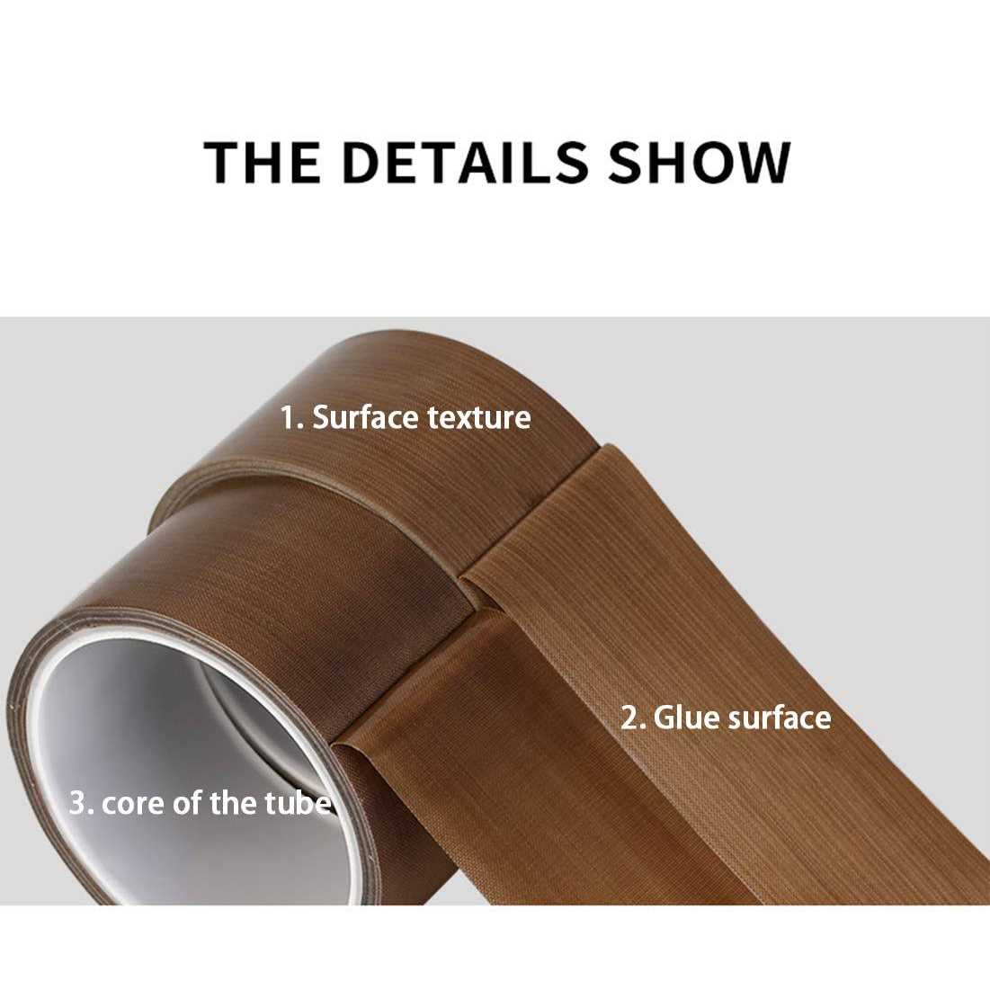 MS WGO High Temperature Tape Heat Resistant Tape Heat Transfer Tape for Sublimation No Residue - Zenithce