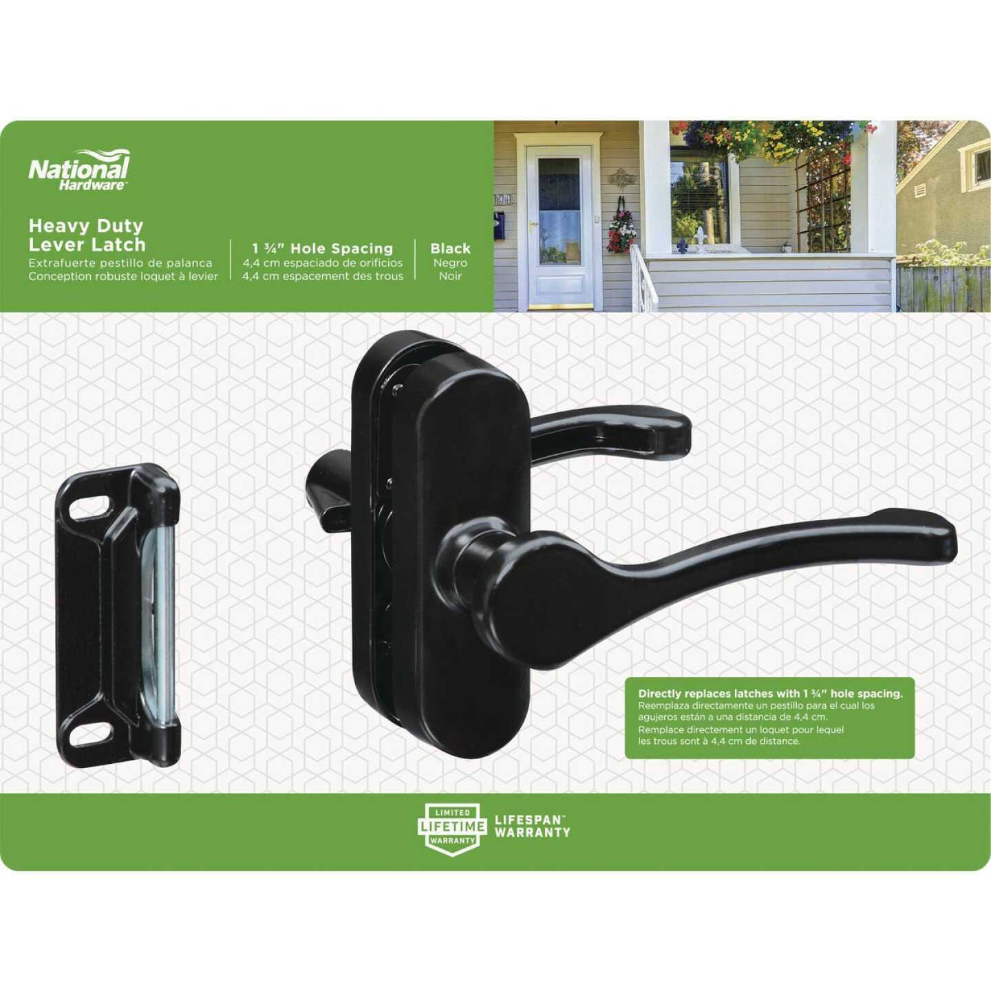National Hardware Latch Gate Side Pull N346-203 - Zenithce