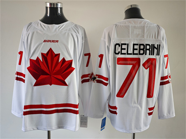 Canada #71 Anthony Cirelli White Stitched Jersey - Zenithce