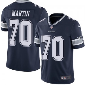 Dallas Cowboys #70 Zack Martin Navy Vapor Untouchable Limited Stitched Jersey - Zenithce