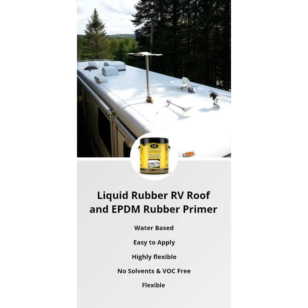 Liquid Rubber EPDM Rubber and RV Roof Primer - Zenithce