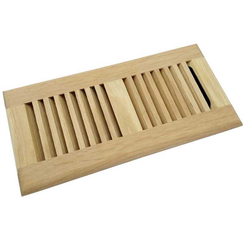 Homewell Oak Wood Floor Register Flush Mount Vent - Zenithce