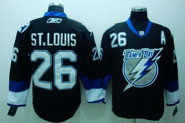 Lightning #26 St.Louis Stitched Black Jersey - Zenithce
