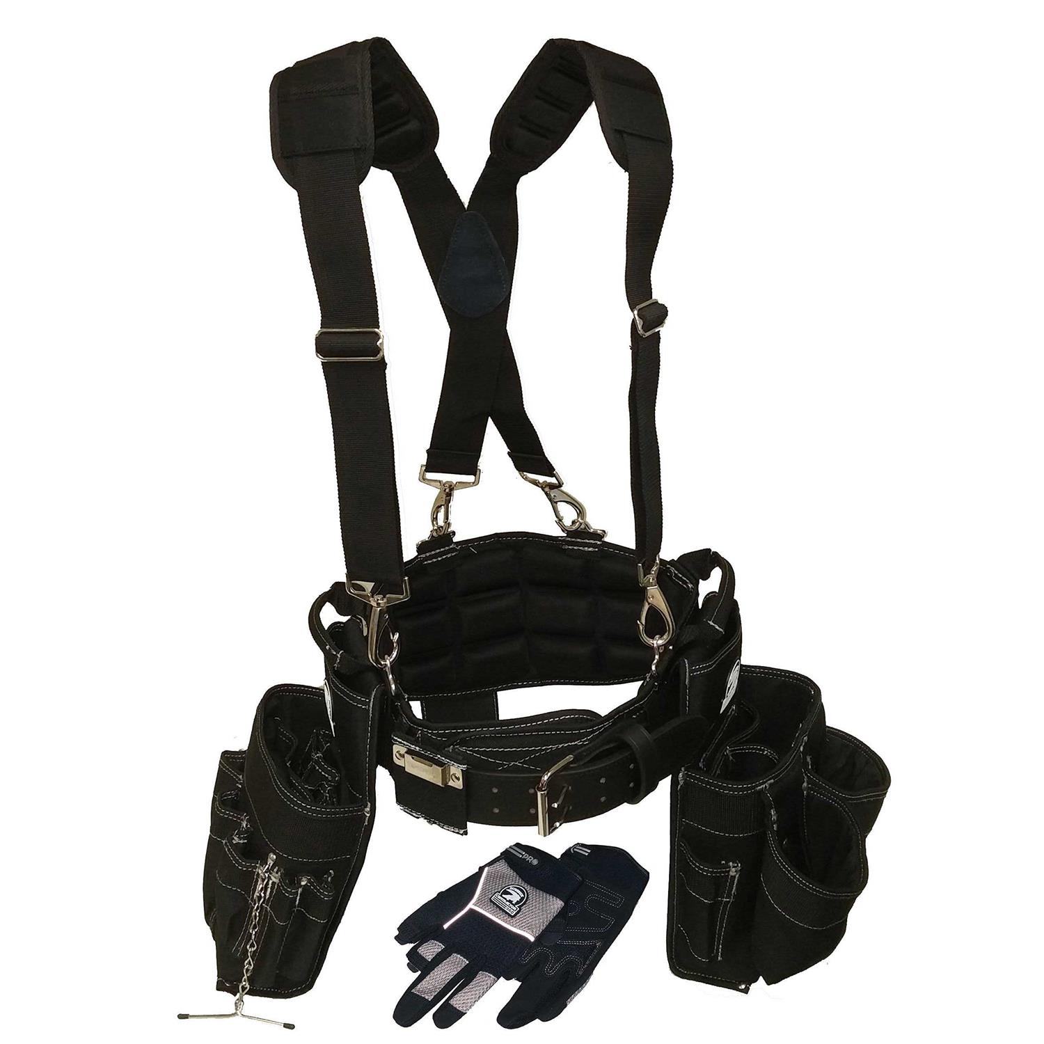 Gatorback B145 Carpenters Triple Combo w/Pro-Comfort Back Support Belt - Zenithce