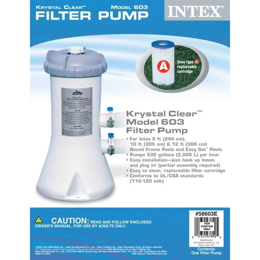 Intex Above Ground Pool Sand Filter Pump Automatic - Zenithce