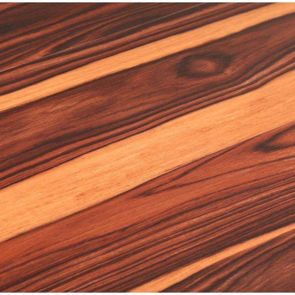 TrafficMaster African Wood Dark 4 MIL x 6 in. W x 36 in. L Grip Strip Water Resistant Luxury Vinyl Plank Flooring - Zenithce
