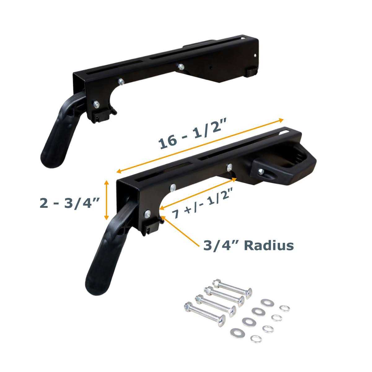 Powertec MT4000MBA Miter Saw Stand Mounting Bracket Assembly - Zenithce
